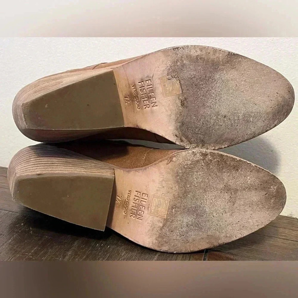 Eileen Fisher Tag Ankle Boots Womens size 7.5 - Picture 8 of 9